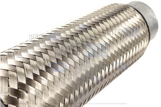 Виброкомпенсатор (гофра глушителя) Sal-Man двухслойный 45х200