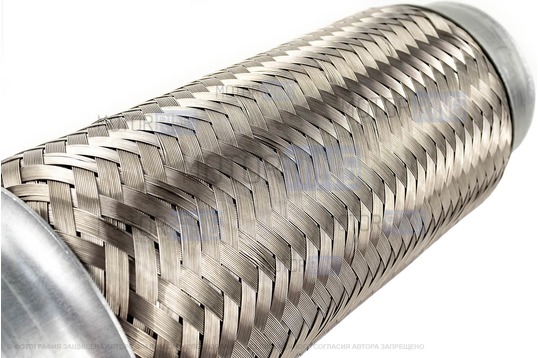 Виброкомпенсатор (гофра глушителя) Sal-Man трехслойный 60х200