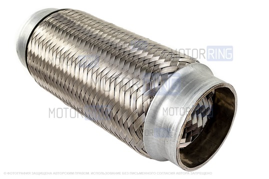 Виброкомпенсатор (гофра глушителя) Sal-Man трехслойный 60х200