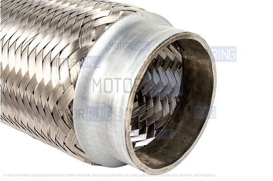 Виброкомпенсатор (гофра глушителя) Sal-Man трехслойный 60х200