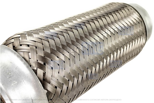 Виброкомпенсатор (гофра глушителя) Sal-Man трехслойный 55х200