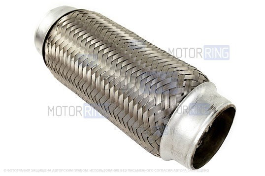 Виброкомпенсатор (гофра глушителя) Sal-Man трехслойный 55х200