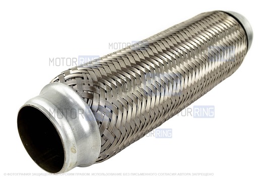 Виброкомпенсатор (гофра глушителя) Sal-Man двухслойный 45х250_1