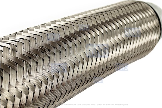 Виброкомпенсатор (гофра глушителя) Sal-Man двухслойный 45х250