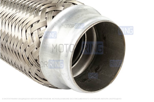 Виброкомпенсатор (гофра глушителя) Sal-Man двухслойный 45х250