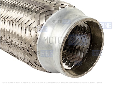 Виброкомпенсатор (гофра глушителя) Sal-Man трехслойный 50х250