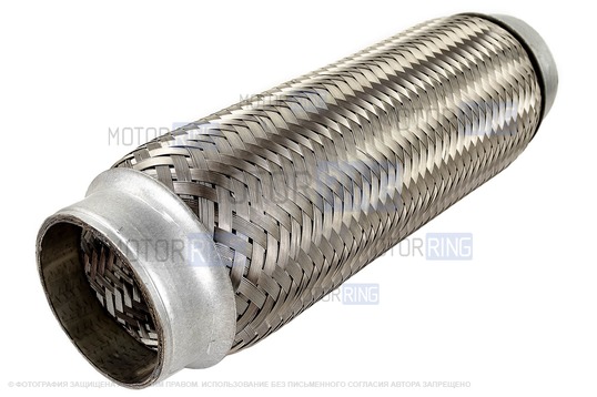 Виброкомпенсатор (гофра глушителя) Sal-Man трехслойный 55х250_1