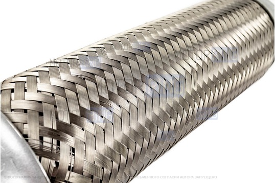 Виброкомпенсатор (гофра глушителя) Sal-Man трехслойный 55х250