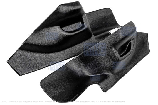 Накладки задние АртФорм на ковролин для Лада Гранта с 2014 года, Гранта FL, Калина, Калина 2