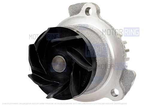 Водяной насос (помпа) MR образца 21114 для 8-клапанных ВАЗ 2108-21099, 2110-2112, 2113-2115, Калина, Калина 2, Гранта, Приора, Ока