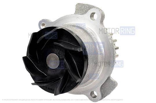 Водяной насос (помпа) MR образца 21126 для 16-клапанных Лада Приора, Калина, Калина 2, Гранта, Гранта FL, Датсун, Веста, Веста NG, Икс Рей, Ларгус, Ларгус FL, Искра, ВАЗ 2114 Супер Авто