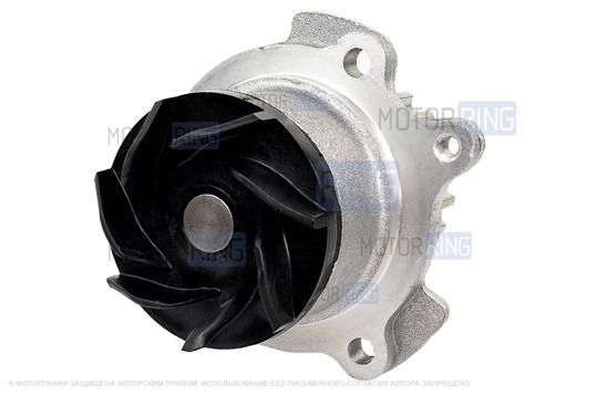 Водяной насос (помпа) MR образца 21126 для 16-клапанных Лада Приора, Калина, Калина 2, Гранта, Гранта FL, Датсун, Веста, Веста NG, Икс Рей, Ларгус, Ларгус FL, Искра, ВАЗ 2114 Супер Авто