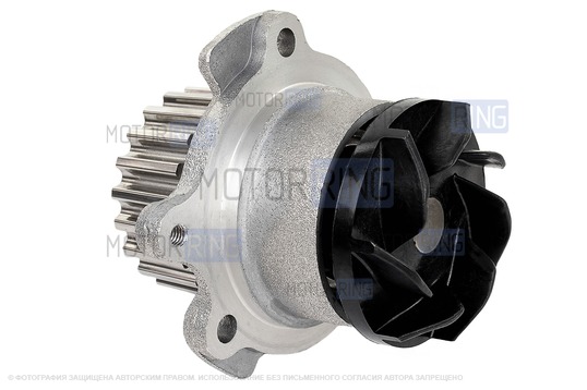 Водяной насос (помпа) MR образца 21116 для 8-клапанных Лада Гранта, Гранта FL, Калина 2, Приора, Ларгус, Ларгус FL, Vesta NG, Искра, Датсун