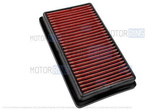 Воздушный фильтр нулевого сопротивления 33-3106 в штатный корпус для Kia Rio 4, Forte, Hyundai Solaris, Elantra с 2017 г.в.