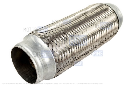 Виброкомпенсатор (гофра глушителя) Sal-Man двухслойный 50х200_1