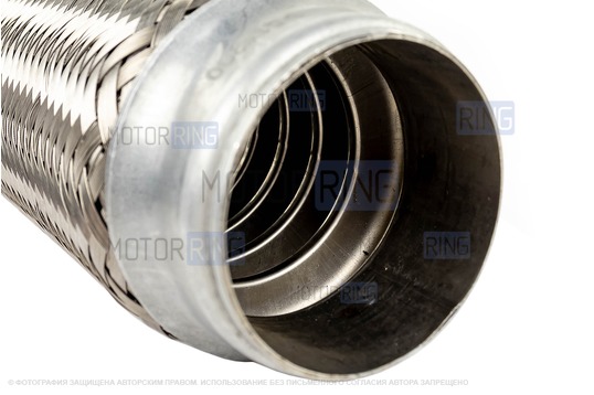 Виброкомпенсатор (гофра глушителя) Sal-Man двухслойный 50х200