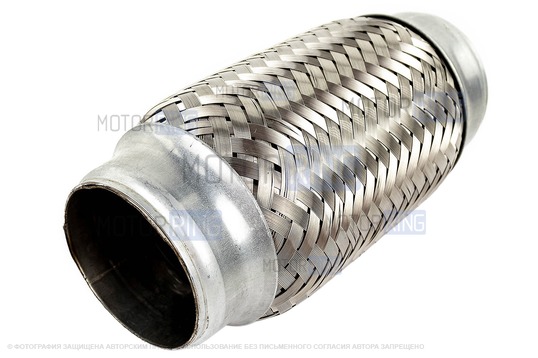 Виброкомпенсатор (гофра глушителя) Sal-Man двухслойный 50х150