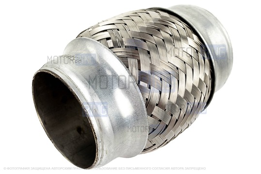 Виброкомпенсатор (гофра глушителя) Sal-Man двухслойный 50х100_1