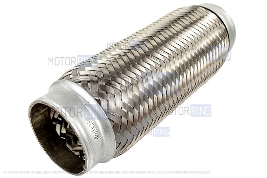 Виброкомпенсатор (гофра глушителя) Sal-Man трехслойный 65х250