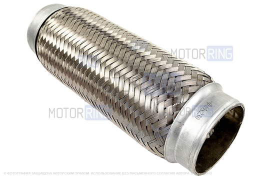 Виброкомпенсатор (гофра глушителя) Sal-Man трехслойный 65х250