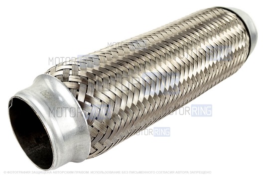 Виброкомпенсатор (гофра глушителя) Sal-Man двухслойный 50х250_1