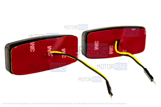 LED повторители поворотника TheBestPartner белые с разъемом в черном корпусе с надписью SE для ВАЗ 2108-21099, 2110-2112, 2113-2115, Лада Калина, Приора, Гранта