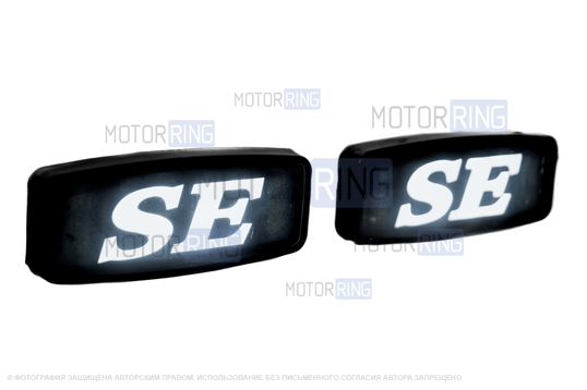 LED повторители поворотника TheBestPartner белые с разъемом в черном корпусе с надписью SE для ВАЗ 2108-21099, 2110-2112, 2113-2115, Лада Калина, Приора, Гранта_1