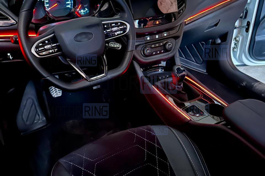 Подлокотник-бокс с комплектом электроручника и беспроводной зарядкой для Лада Веста с МТ_1