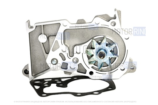 Водяной насос LYNX для 16 и 8 кл Лада Ларгус, Renault Logan, Duster, Megane, Fluence, Sandero, Clio, Fluence, Symbol, Nissan Almera G15, Terrano с двигателями K7J, K4M c 2010 г.в._1