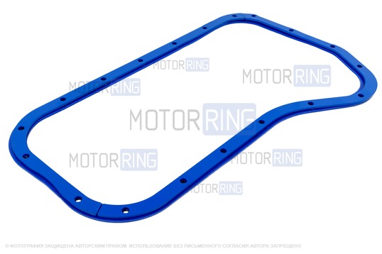 Прижимные пластины масляного поддона (картера) MR 3мм с силиконовой прокладкой для ВАЗ 2101-2107, Лада 4х4, Нива Легенд, Нива Тревел, Шевроле Нива