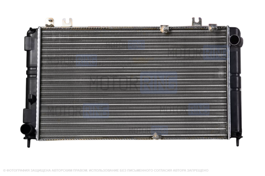 Радиатор охлаждения двигателя ДЗР для Лада Калина 2, Гранта, Датсун с 2016 г.в._1