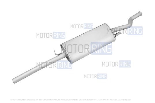 Глушитель стандартный (штатный) для ВАЗ 2110, 2111_1