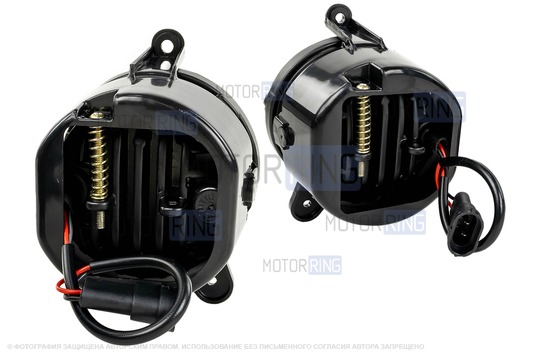 Диодные ПТФ серии Эконом (20W, 1700lux) для Лада Приора, Шевроле Нива с 2009 г.в., Лада Нива 2123, ГАЗ Газель