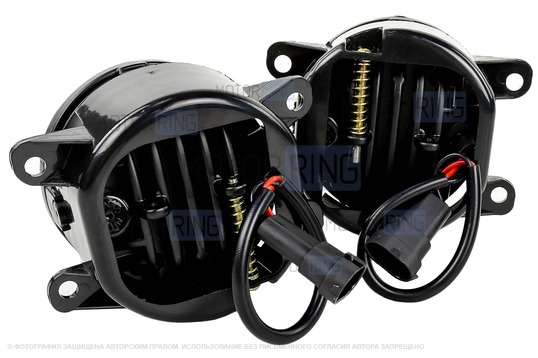 Диодные ПТФ серии Эконом (20W, 1700lux) для Лада Гранта FL, Веста, Веста NG, Икс Рей, Ларгус FL, Нива Урбан, Рено