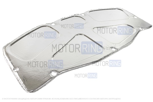 Обивка капота (фольга) с крепежом для Лада Ларгус FL