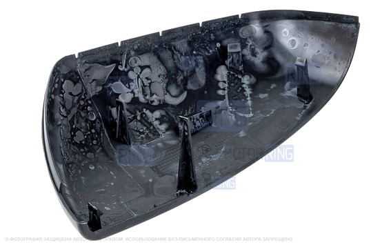 Накладка правого зеркала образца 21704 в цвете Сочи (360) под повторитель поворотника для Лада Приора