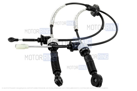 Троса переключения передач КПП 2180, 2181 в сборе ВИЭ для Лада Гранта, Гранта FL, Калина 2_1