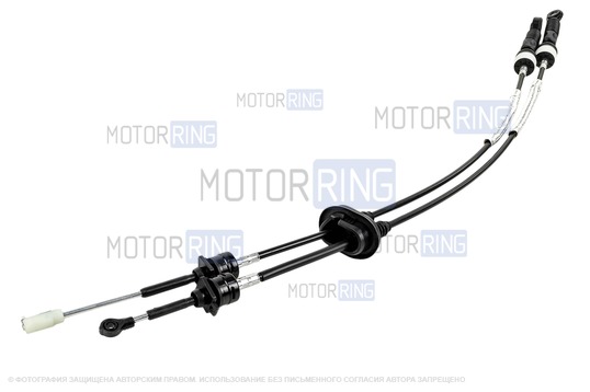 Троса переключения передач КПП 2180, 2181 в сборе ВИЭ для Лада Гранта, Гранта FL, Калина 2