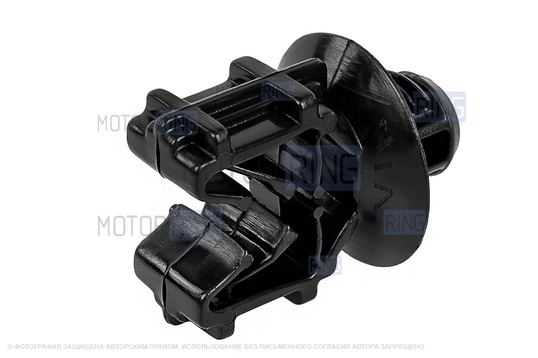 Скобы двухместные (2шт) крепления топливных трубок, трубопровода сцепления и кондиционера для Лада Веста, Икс Рей, Ларгус FL