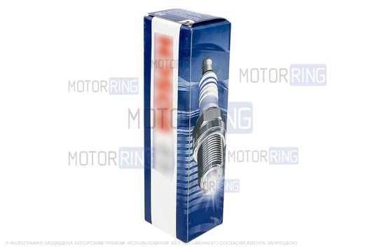 Свеча зажигания BOSCH для 16-клапанных ВАЗ 2110-2112, 2113-2115, Лада Калина, Приора, Гранта, Ларгус, Веста, Икс Рей