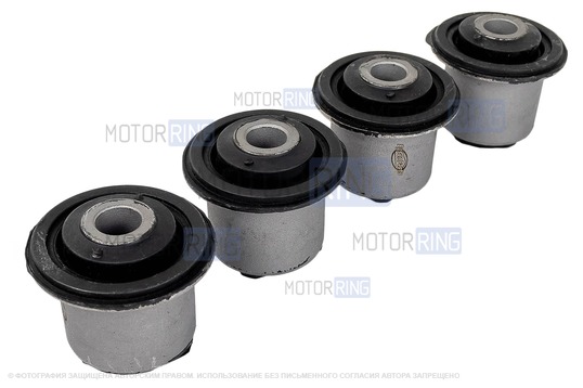 Сайлентблоки рычагов передней подвески BYSUN PARTS для Лада Ларгус, Икс Рей, Рено Логан, Сандеро, Ниссан Альмера