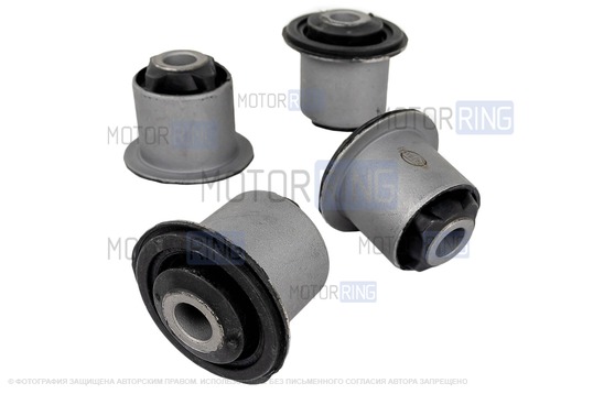 Сайлентблоки рычагов передней подвески BYSUN PARTS для Лада Ларгус, Икс Рей, Рено Логан, Сандеро, Ниссан Альмера