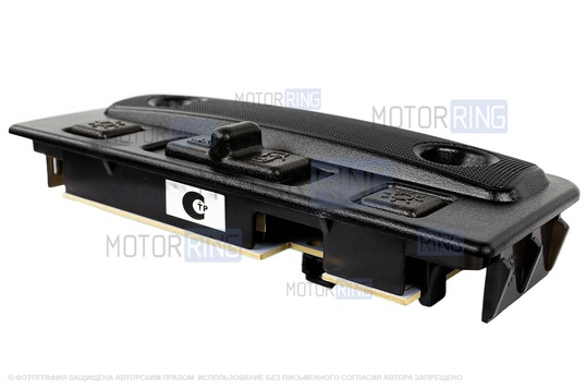 Тонированный передний плафон подсветки салона под Люкс с малым разъемом для Лада Приора, Калина, Калина 2, Гранта, Гранта FL, Датсун