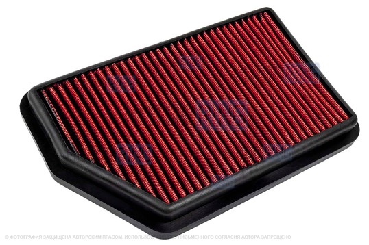 Воздушный фильтр нулевого сопротивления 33-2451 в штатный корпус для KIA, Hyundai_1