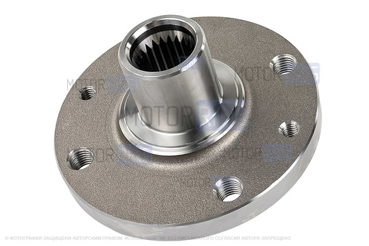 Ступица переднего колеса BYSUN PARTS 23 шлица для Лада Ларгус, Икс Рей, Renault Logan, Sandero