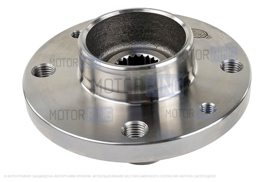 Ступица переднего колеса BYSUN PARTS 23 шлица для Лада Ларгус, Икс Рей, Renault Logan, Sandero