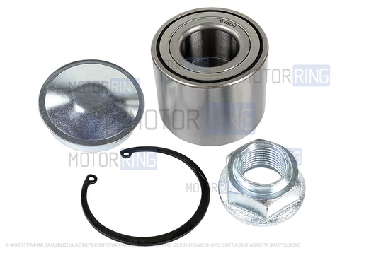 Подшипник задней ступицы (установочный комплект) BYSUN PARTS для Лада Ларгус, Renault Duster 4x2