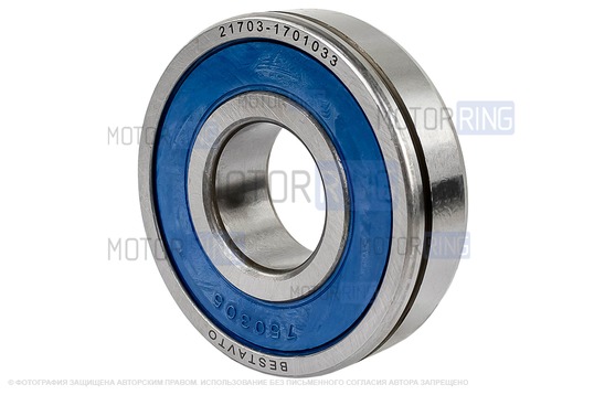 Подшипник первичного и вторичного вала задней опоры коленвала BESTAUTO для ВАЗ 2108-21099, 2110-2112, 2113-2115, Лада Калина, Приора, Гранта_1