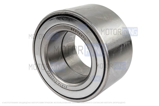 Подшипник передней ступицы нового образца BESTAUTO нерегулируемый для Лада 4х4, Нива Легенд, Нива Тревел, Шевроле Нива_1