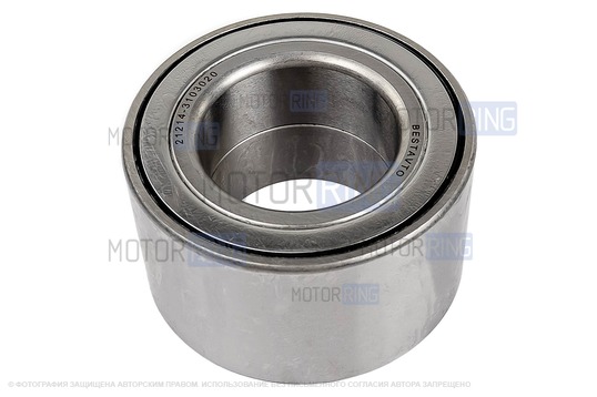 Подшипник передней ступицы нового образца BESTAUTO нерегулируемый для Лада 4х4, Нива Легенд, Нива Тревел, Шевроле Нива